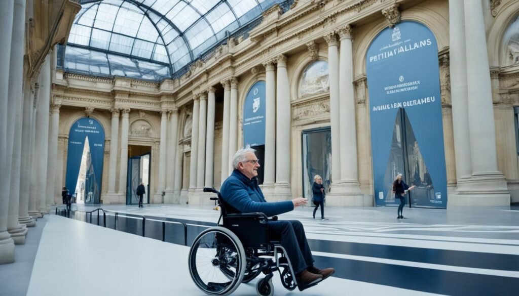 Accessibility in Petit Palais Paris