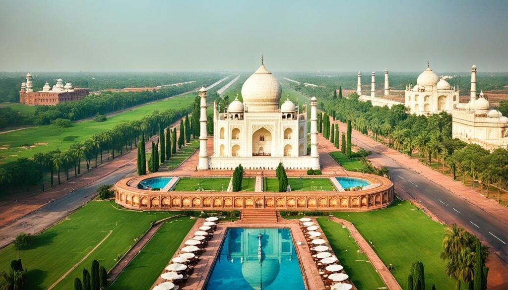 Hotels near Taj Mahal