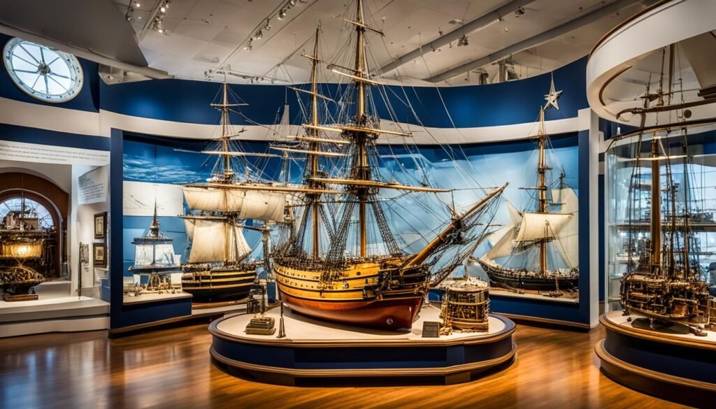 Naval Museum exhibits