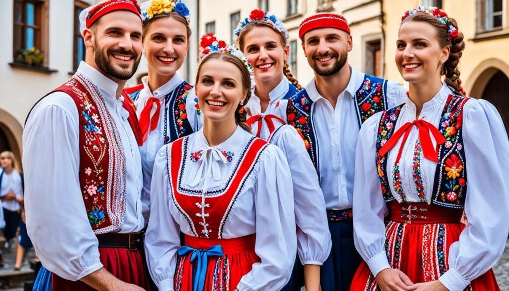 Polish folk fashion