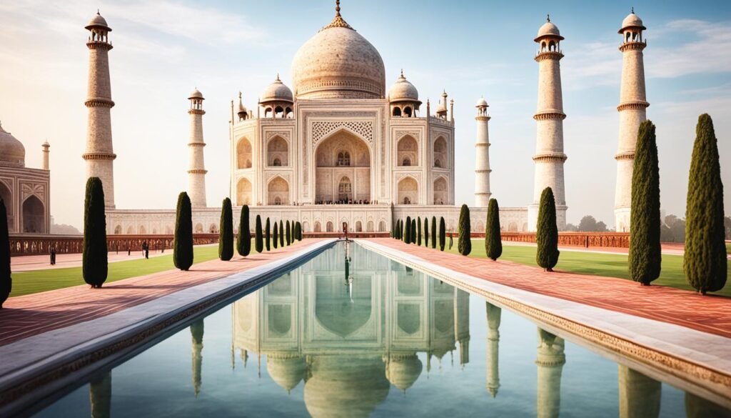 Silent experience at Taj Mahal