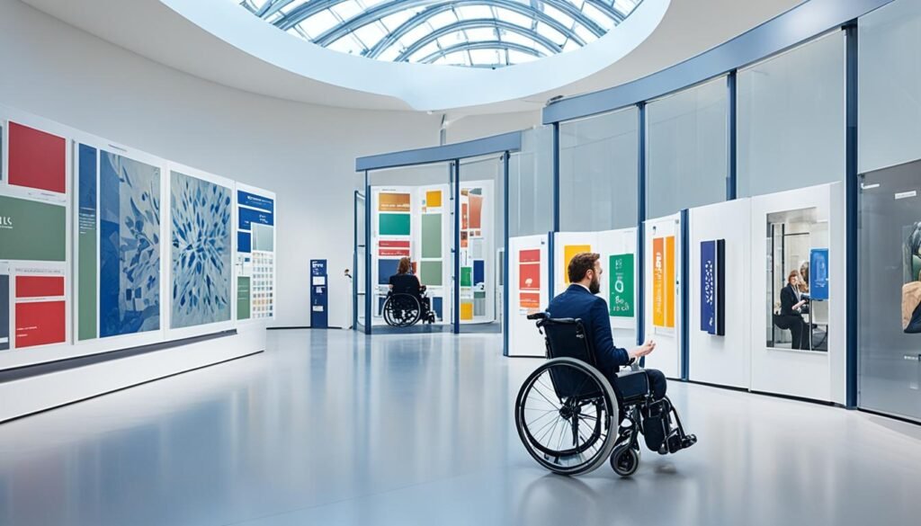 disabled access at Maillol Museum in Paris