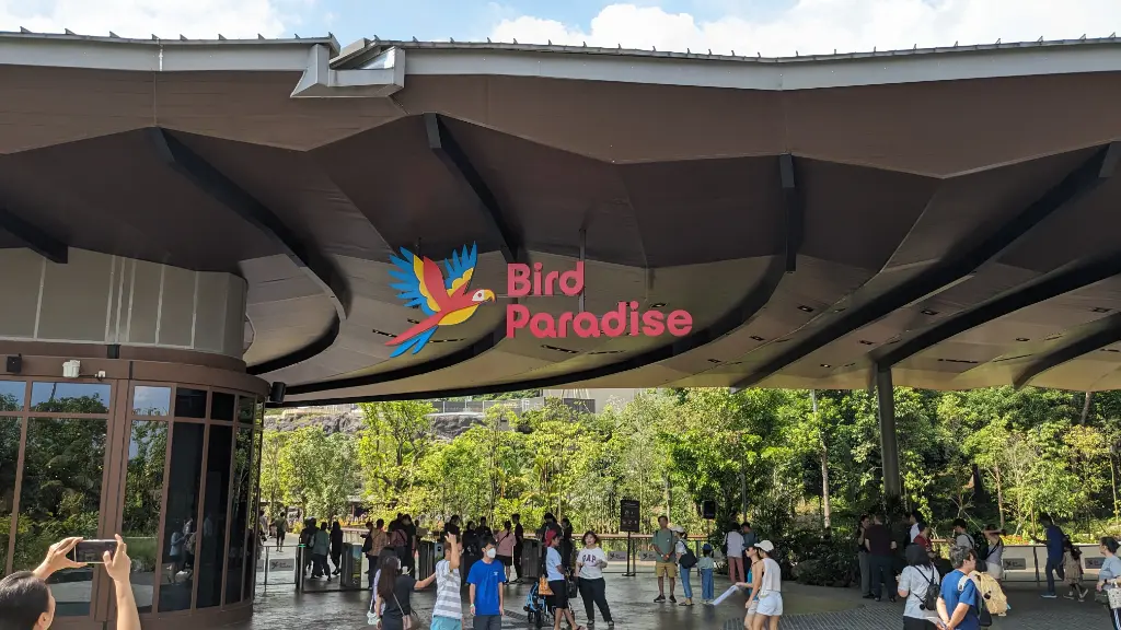 Bird paradise in Singapore