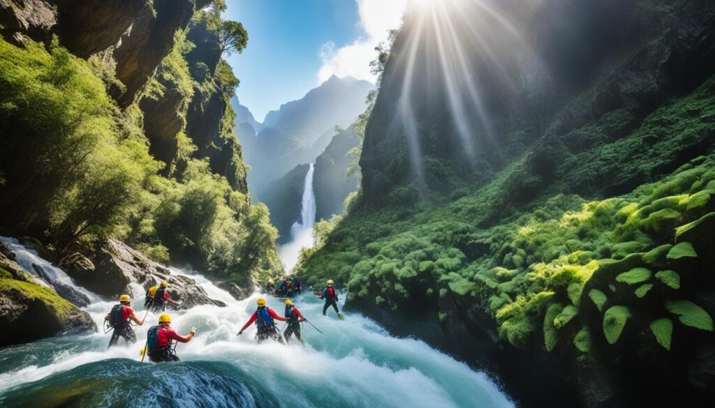 Canyoning in the Americas