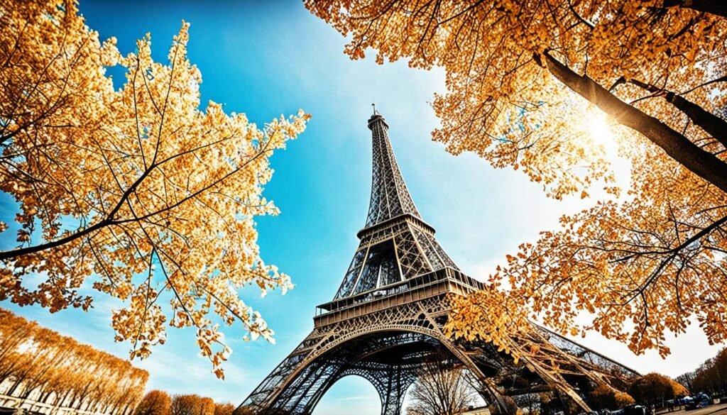 Eiffel Tower viewpoints in Paris