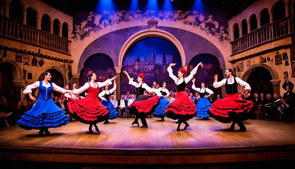 Historic flamenco tablao