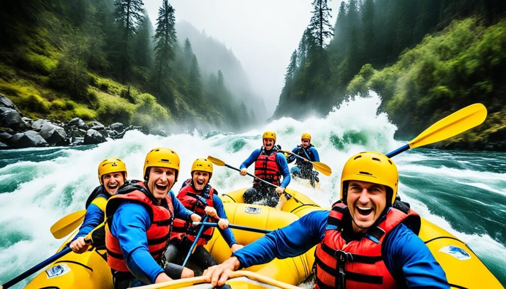 Rogue River whitewater rafting