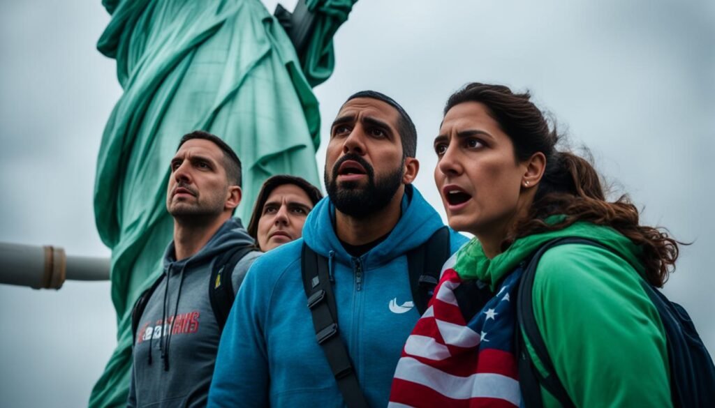 Statue of Liberty immigrants