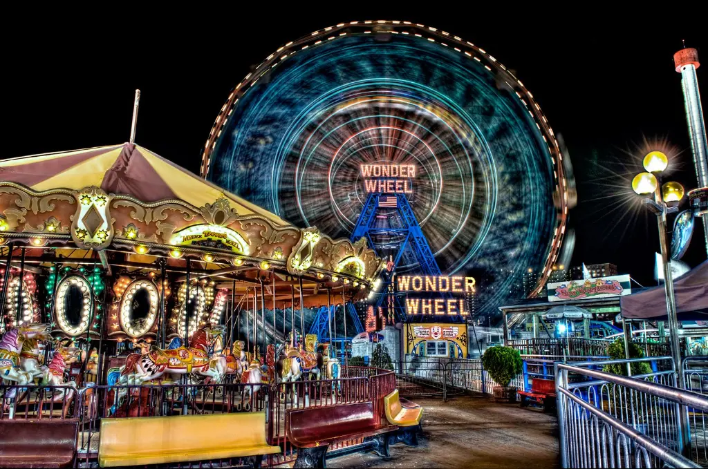 The Wonder Wheel Amusement Park