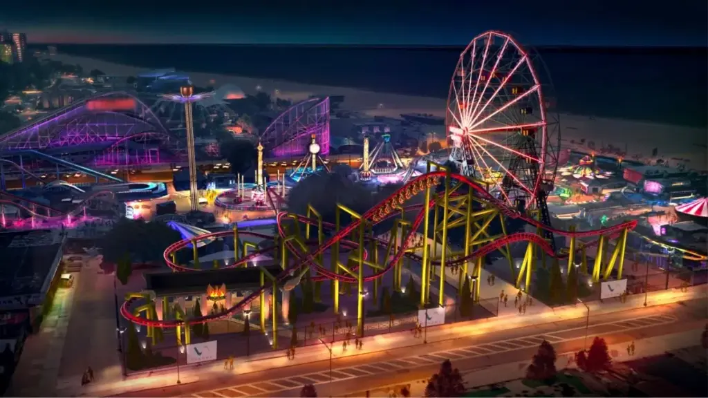 The Wonder Wheel Amusement Park