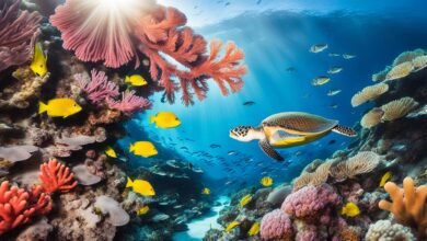 Where can I find the best spots for scuba diving in the Great Barrier Reef?