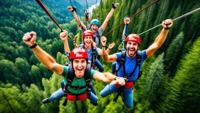 Where can I find the most thrilling zipline experiences?