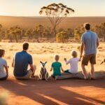 Where can families experience wildlife encounters in Australia?