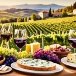 Which destinations are famous for their wine and food pairings?