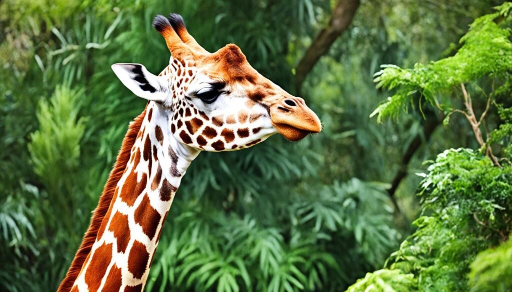 giraffe encounter