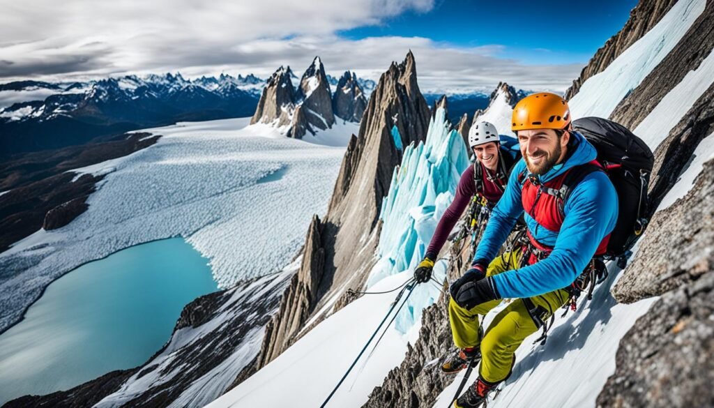 mountaineering in Patagonia