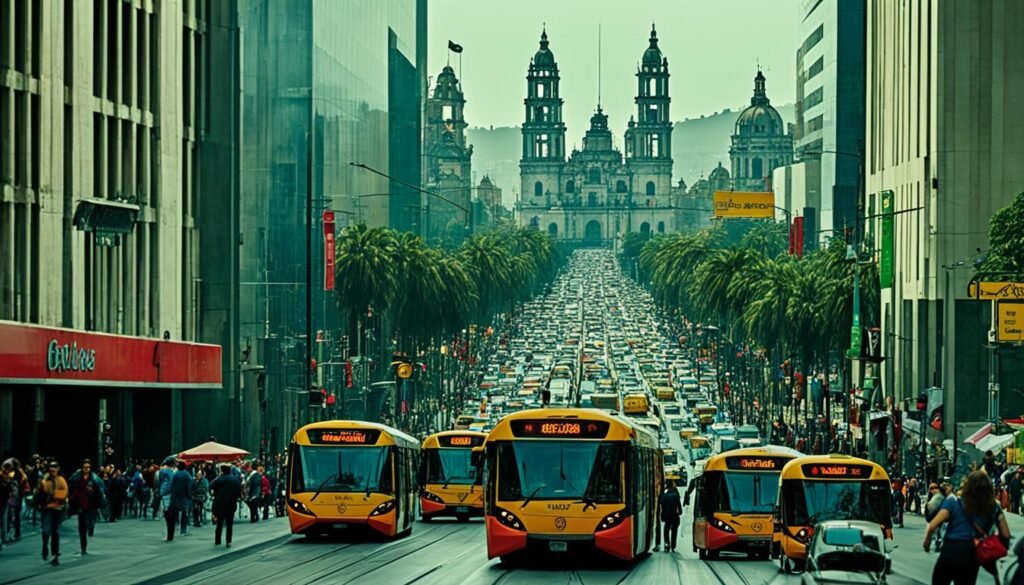 public transportation in Mexico City
