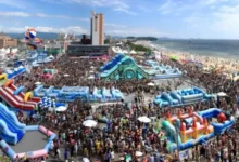 Boryeong Mud Festival Crowd