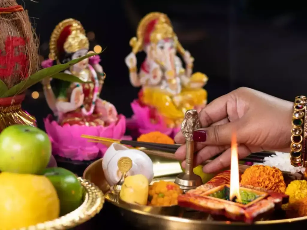 Lakshmi Puja at Home