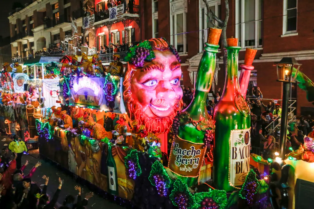 Mardi Gras Parade in New Orleans